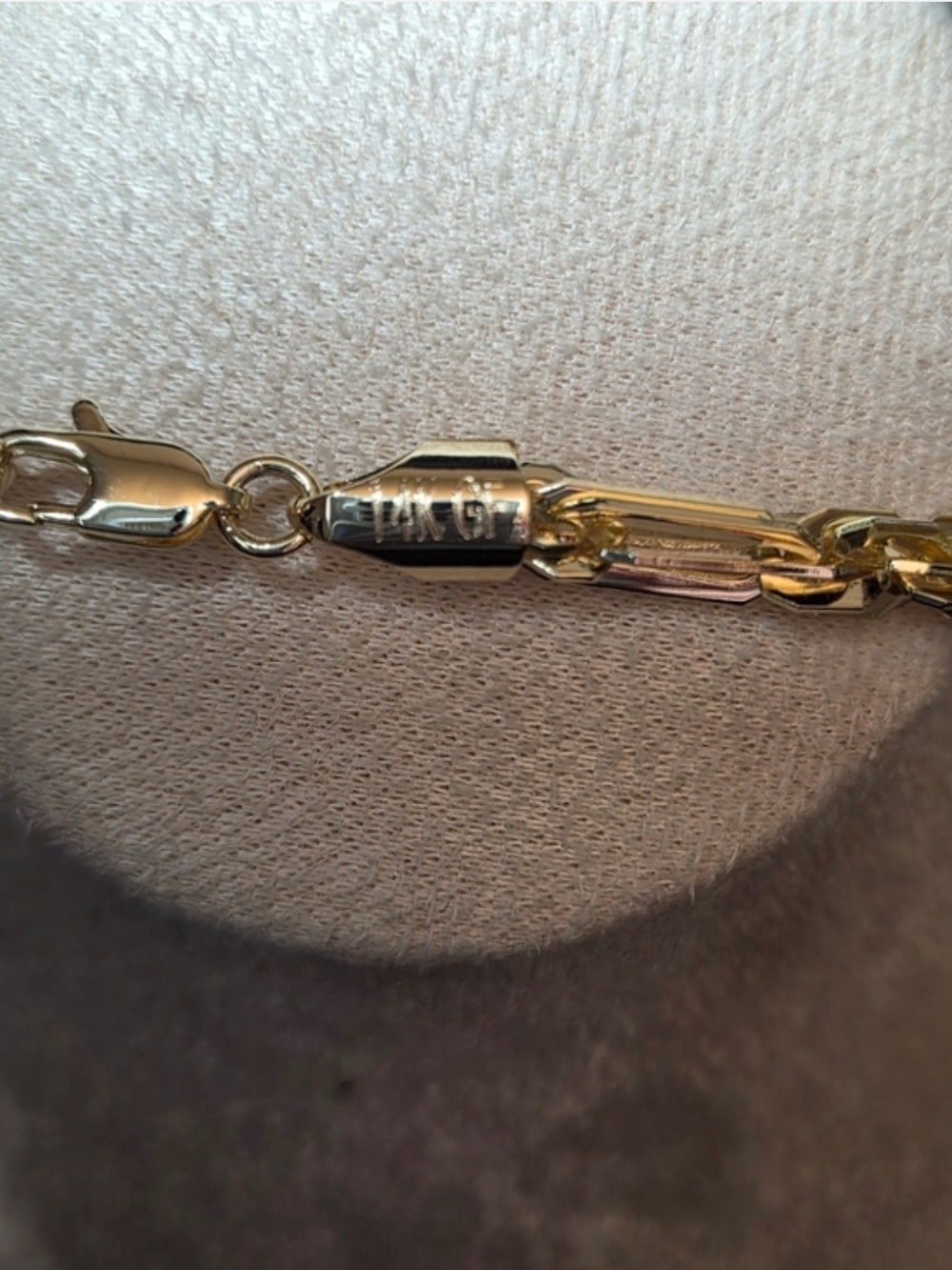 *Reserved* (5pcs) 20in 14kt Gold Filled Italian Milano Rope Necklace - Picture 4 of 6